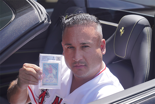 2009 Bowman Chrome Red Mike Trout Auto Expected to Fetch Huge Price