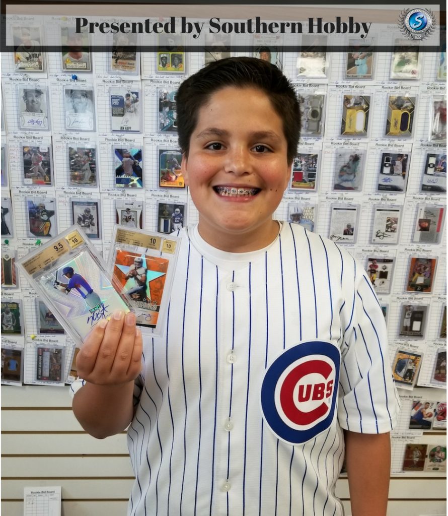 kid collector of the week kyle from west des moines ia beckett news kyle from west des moines ia