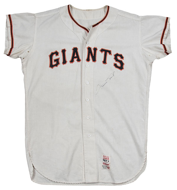 willie mays baseball jersey