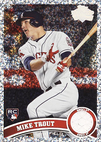 2011 Topps Update Diamond Anniversary Mike Trout