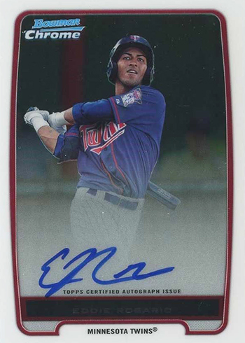 The Daily: 2012 Bowman Chrome Prospect Autographs Eddie Rosario