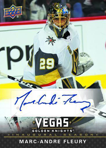 Lot Detail - Marc-Andre Fleury - Vegas Golden Knights - 2017-18 Inaugural  Game at T-Mobile Arena - Game-Worn Jersey - 1st Period Only