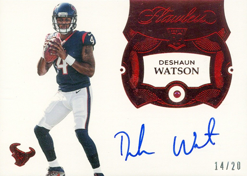 deshaun watson jersey signed