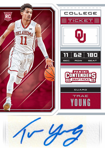 Trae Young, Panini Sign Exclusive Autograph Deal