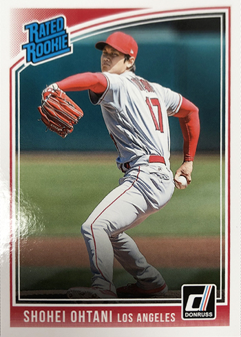 2018 Donruss Wrapper Redemption 281 Shohei Ohtani
