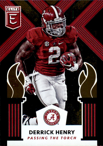 2018 Panini Elite Draft Picks Football Passing the Torch Derrick Henry -  Beckett News