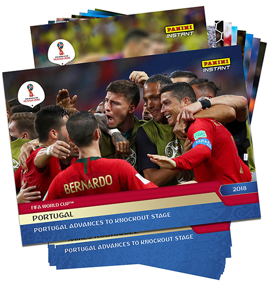 Panini Cristiano Ronaldo CR7 Portuga lot x 4 Russia 2018 World Cup Sticker # 130 