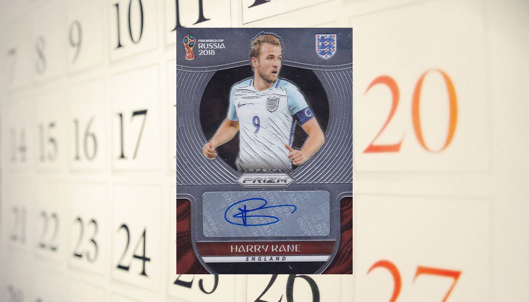 The Daily: 2018 Panini Prizm World Cup Signatures Harry Kane 