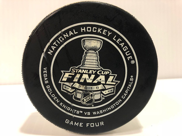2018 Stanley Cup Final Vegas Golden Knights Logo Official NHL Hockey Puck
