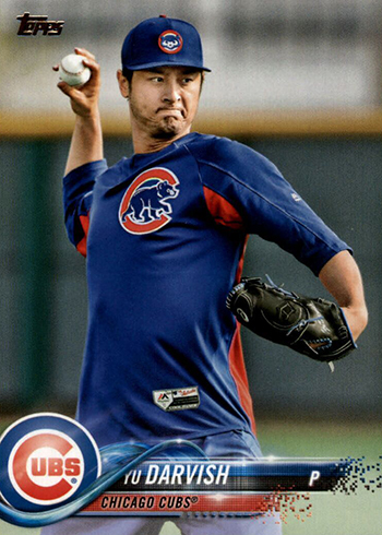  2020 Topps Series 2 Baseball #552 Yu Darvish Chicago Cubs  Official MLB Trading Card : Collectibles & Fine Art