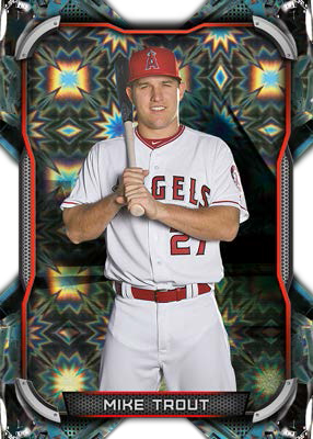  2018 Topps High Tek Pattern 1 Rainbow Foil Blue #HT-MM