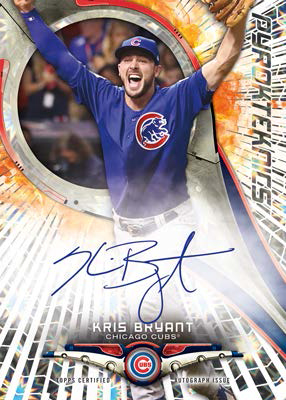 2018 Topps High Tek Black and White Variation Kris Bryant Autograph Auto  #16/30 - Sportsnut Cards