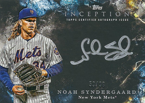 NOAH SYNDERGAARD (9) Card Baseball Lot - Rookie,Inception,Gold