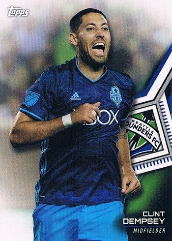2018 Topps MLS Clint Dempsey Variation Short Print