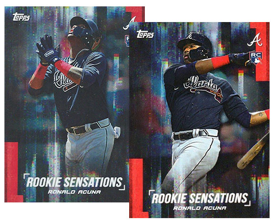 2018 Topps On Demand Rookie Sensations Variations Ronald Acuna