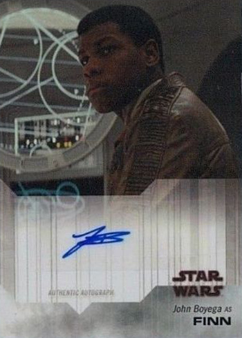 2018 Topps On Demand Star Wars The Last Jedi John Boyega Autograph
