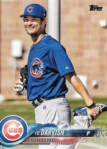  2020 Topps Series 2 Baseball #552 Yu Darvish Chicago Cubs  Official MLB Trading Card : Collectibles & Fine Art