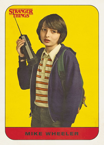 STRANGER THINGS SEASON 1 CARD,2 Sticker Cards NETFLIX Topps ORIGINAL WILL  BYERS