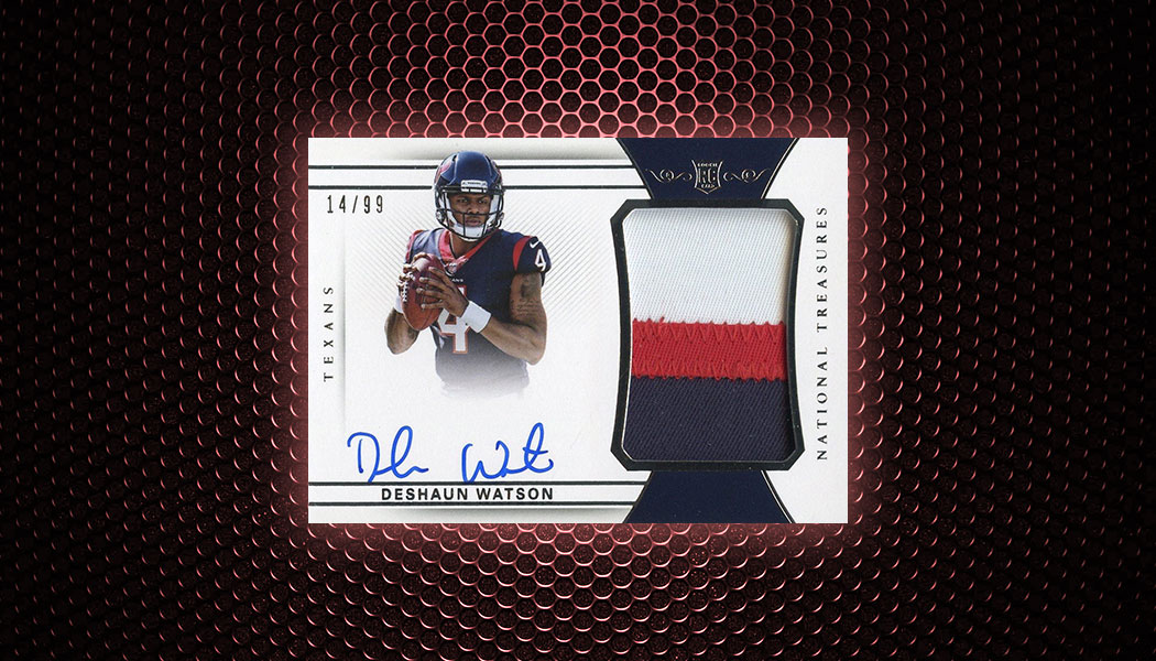 DeShaun Watson 2017 Contenders ROOKIE TICKET Swatch Jersey Patch