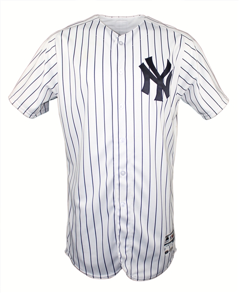 Authentic New York Yankees 2018 Stars & Stripes July 4th FLEX BASE Jersey 44