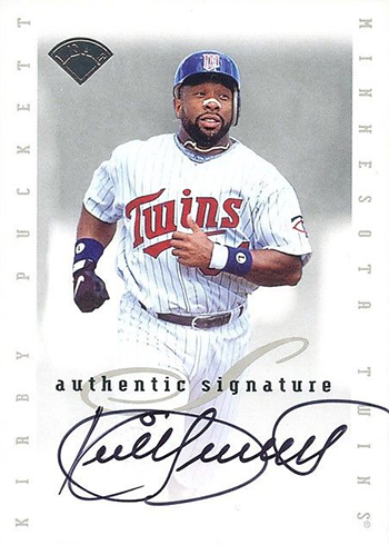 Kirby Puckett Autographed 1994 Upper Deck Collectors Choice Card