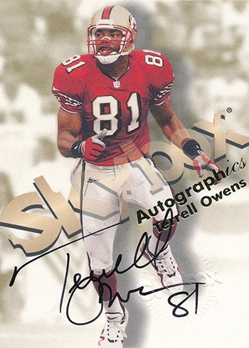 Terrell Owens  PSA AutographFacts℠