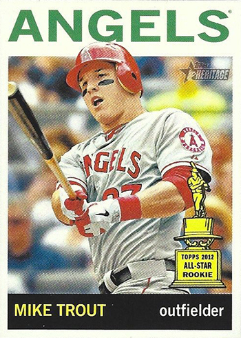 Cards That Surprise: 2013 Topps Heritage Mike Trout
