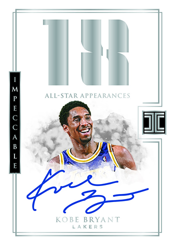 2017-18 Panini Impeccable Basketball All-Star Autographs