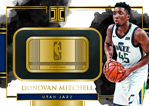 2017-18 Panini Impeccable Basketball Gold NBA Stars