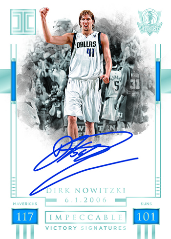 2017-18 Panini Impeccable Basketball Checklist, Team Set Lists, Date