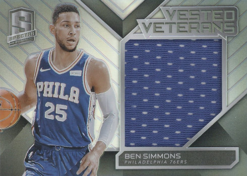 2017-18 Panini SPectra Basketball Vested Veterans Ben Simmons