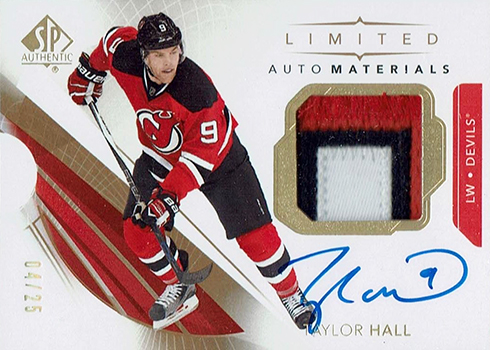 taylor hall autographed jersey