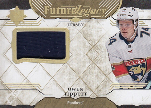 2017-18 Ultimate Collection 2007-08 Retro Debut Threads /99 Logan Brown Rookie 