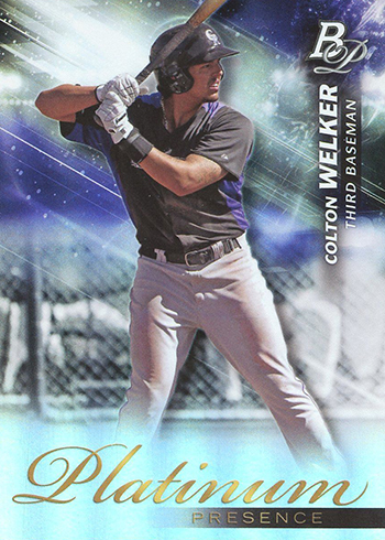 2018 Bowman Platinum Hunter Renfroe San Diego Padres