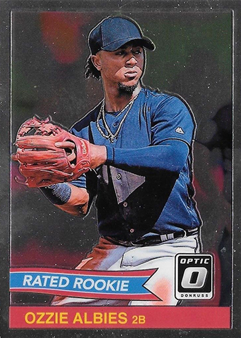 2018 Donruss Optic Baseball Rated Rookie Retro Ozzie Albies