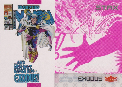 2018 Fleer Ultra X-Men  Base card #144  Exodus 