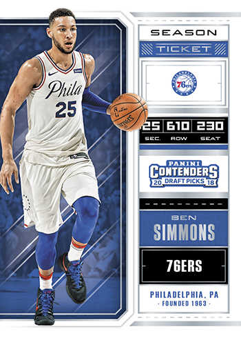 Devin Booker Panini Contenders Draft Picks Basketball 2018 Season Ticket #13