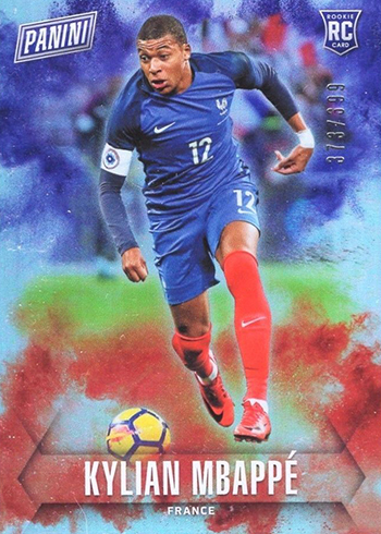 STICKER 248 KYLIAN MBAPPE ROOKIE CHAMPIONS LEAGUE 2017/18