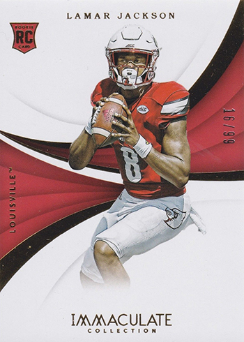 2018 Panini Immaculate Collegiate Lamar Jackson