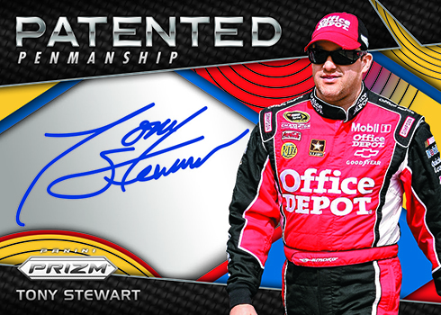 2018 Panini Prizm Racing Patented Penmanship