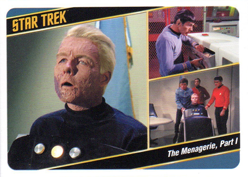 2018 Rittenhouse Star Trek Captains Collection Variation 16a Case Topper