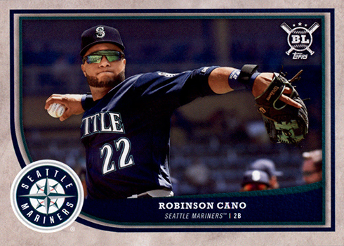 2018 Topps Chrome Robinson Cano Seattle Mariners #52 Baseball card VSMP1IMB