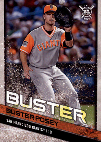 2016 Topps Crossover BUNT Vapor 9 Buster Posey - Beckett News