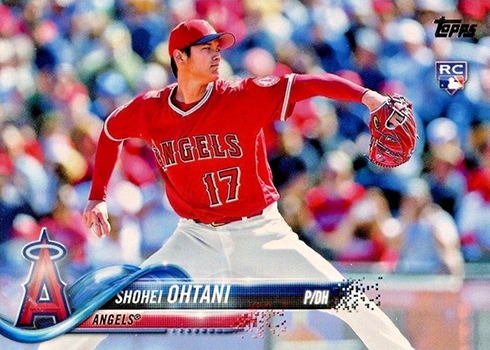 2018 Topps Now Spring Training ST-7 Shohei Ohtani Rookie SGC 9 (8588) (JJ)