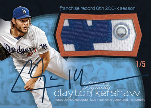 Topps' new deal with Clayton Kershaw goes beyond just signing autographs -  Beckett News