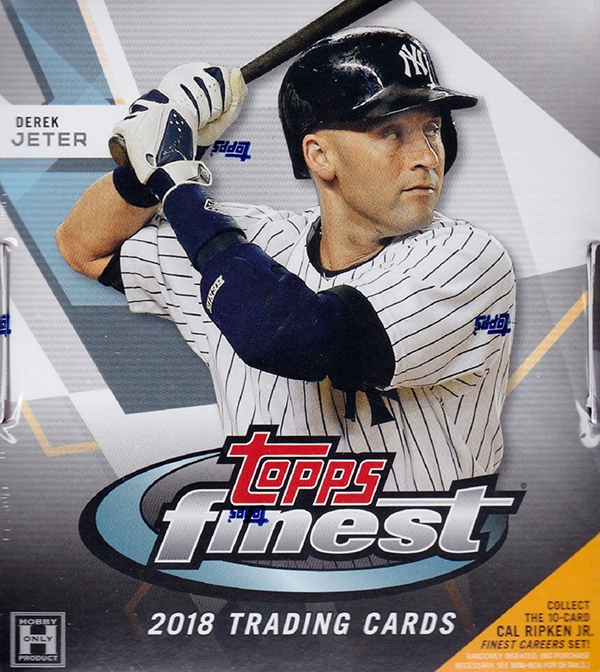 2018 Topps Finest Baseball Hobby Box
