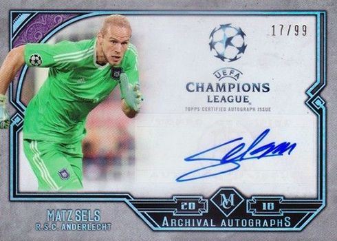 2018 Topps UEFA Museum Collection Soccer Checklist, Team Set Lists
