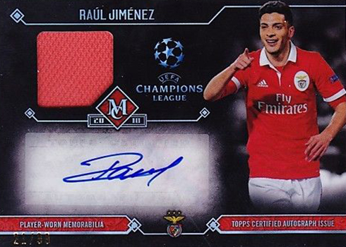 2018 Topps UEFA Museum Collection Relic Autograph