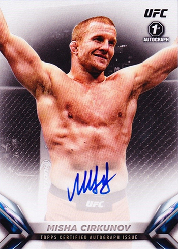 2018 Topps UFC Knockout Checklist Details, Release Date