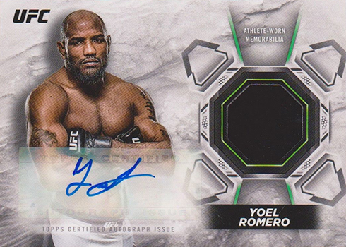 2018 Topps UFC Knockout Checklist Details, Release Date